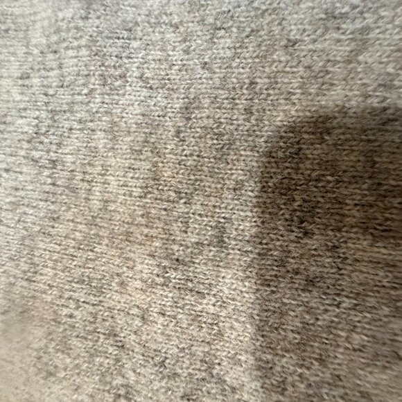 J CREW Men's Rugged Merino Wool Shawl Collar Two Button Pullover Sweater Sz. L - Picture 6 of 10